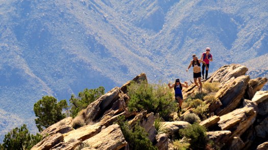 Trail Runners on Indianhead Mountain